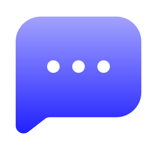 Comment Generic gradient fill icon