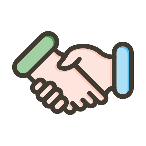 Hand shaking Generic color lineal-color icon