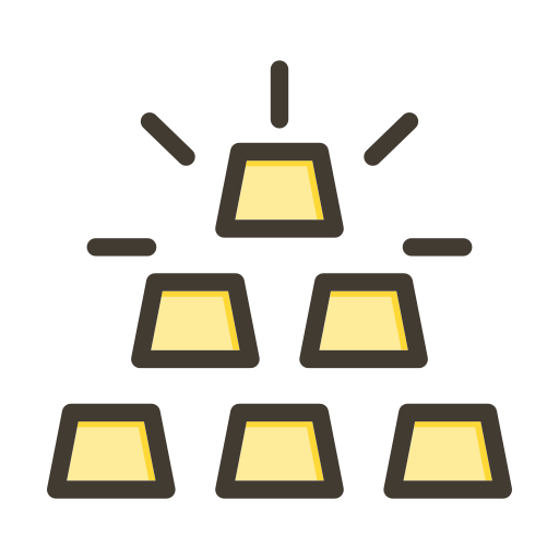 lingote de oro Generic color lineal-color icono