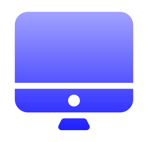 Monitor Generic gradient fill icon