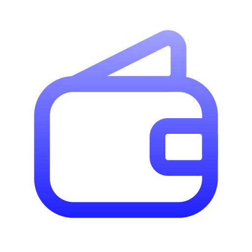 財布 Generic gradient outline icon
