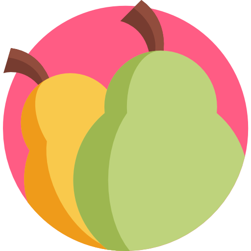 Pear Detailed Flat Circular Flat icon