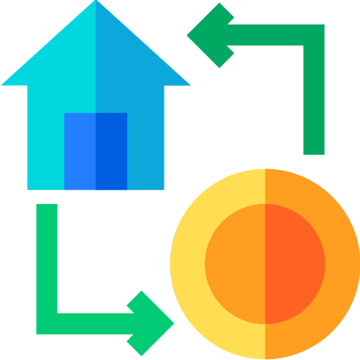 Mortgage Basic Straight Flat icon