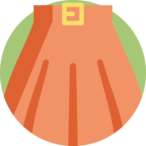 スカート Detailed Flat Circular Flat icon