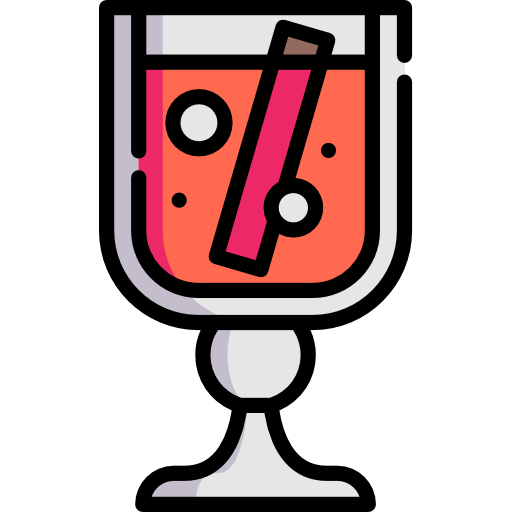 Mulled wine Special Lineal color icon