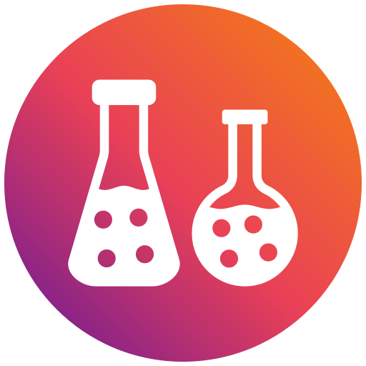 Erlenmeyer Generic gradient fill icon