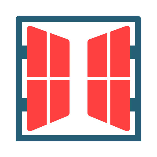 Window Generic color fill icon