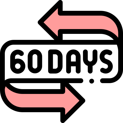 60 tage Detailed Rounded Lineal color icon