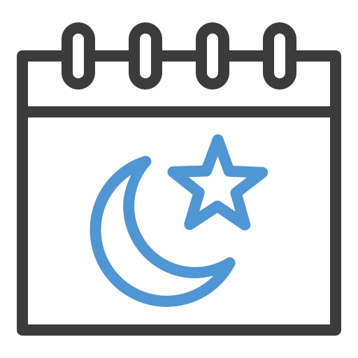 capodanno islamico Generic color outline icona