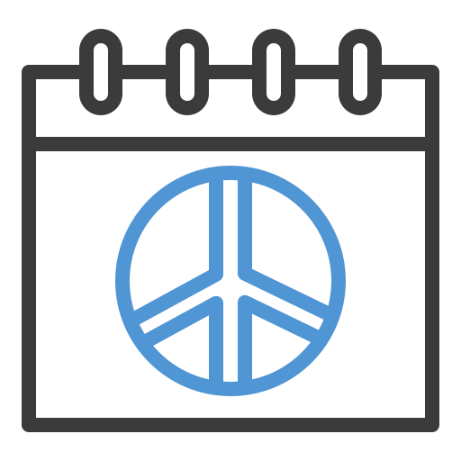 paz Generic color outline icono