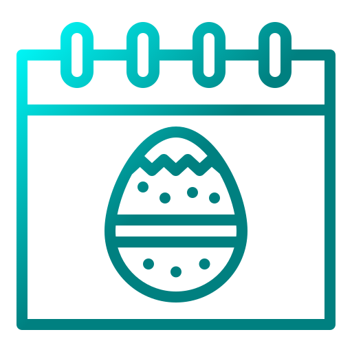 wielkanoc Generic gradient outline ikona