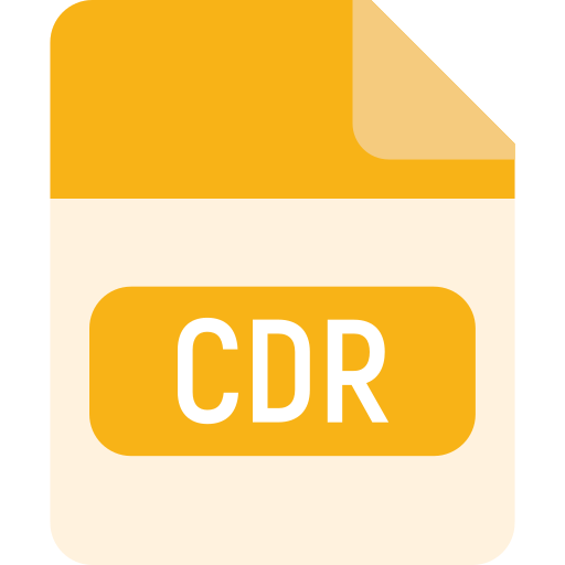 Cdr Generic color fill icon