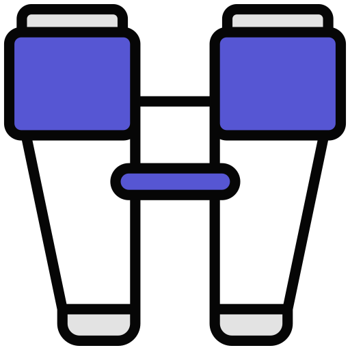 binoculare Generic color lineal-color icona