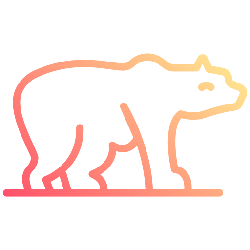 Bear Generic gradient outline icon