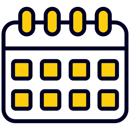 Календарь Generic color lineal-color иконка