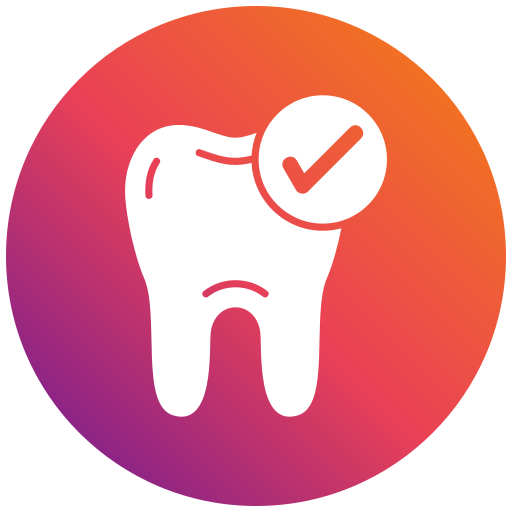 opieka dentystyczna Generic gradient fill ikona