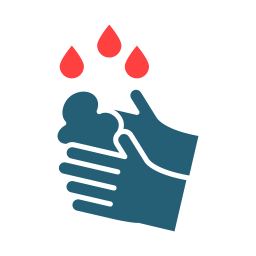 手を洗う Generic color fill icon