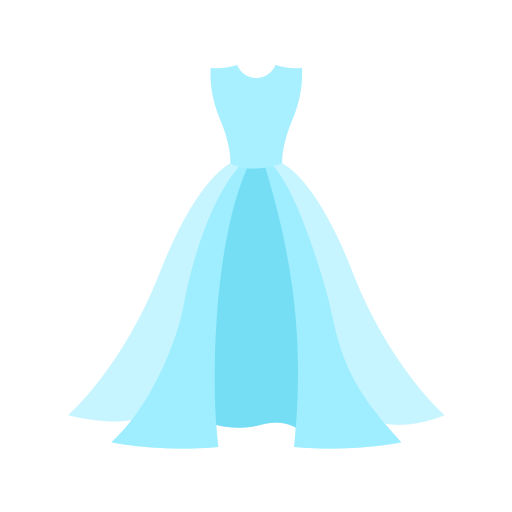 robe de mariée Generic color fill Icône