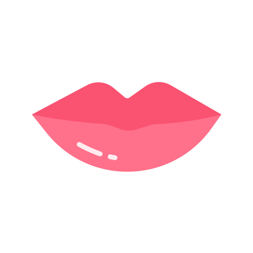 lèvres Generic color fill Icône