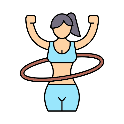 hula hoop Generic color lineal-color icono