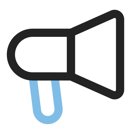 Megaphone Generic color outline icon