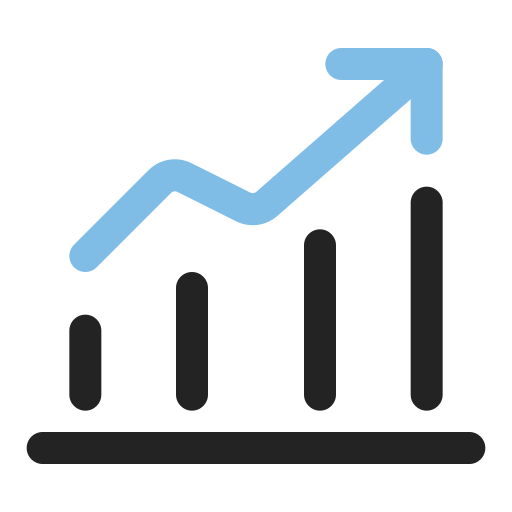 statistiche Generic color outline icona