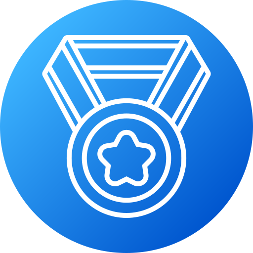 Medal Generic gradient fill icon