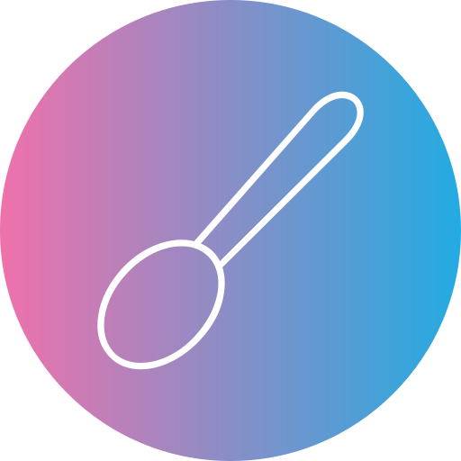 Spoon Generic gradient fill icon