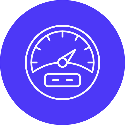 geschwindigkeitsmesser Generic color fill icon