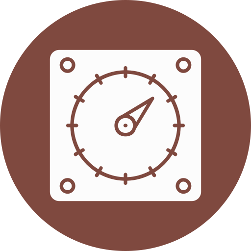 Thermostat Generic color fill icon