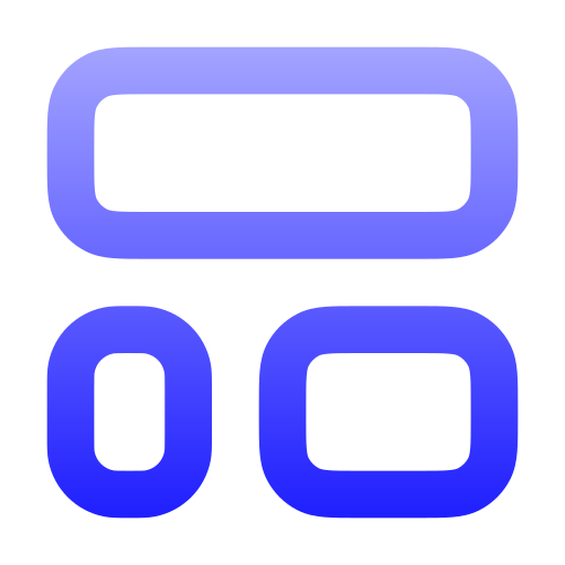 griglia Generic gradient outline icona