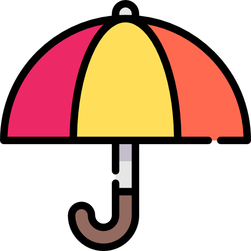 paraguas Special Lineal color icono