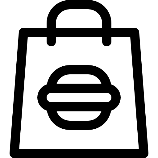 Мешок Basic Rounded Lineal иконка