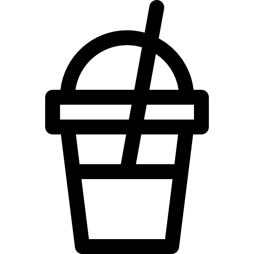 Фраппе Basic Rounded Lineal иконка