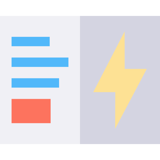 ランディングページ Basic Straight Flat icon