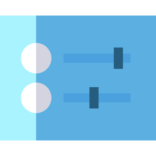 niveaus Basic Straight Flat icoon
