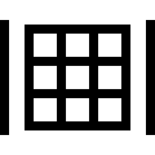 siatka Basic Straight Lineal ikona