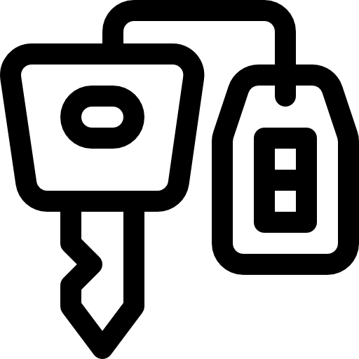 鍵 Basic Rounded Lineal icon