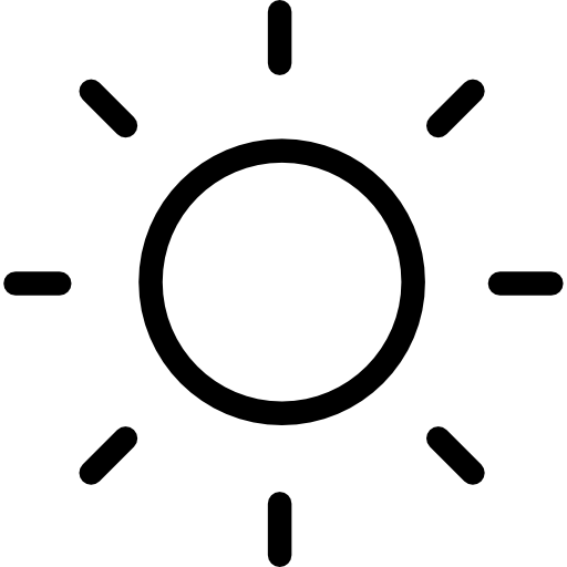 brillo Kiranshastry Lineal icono