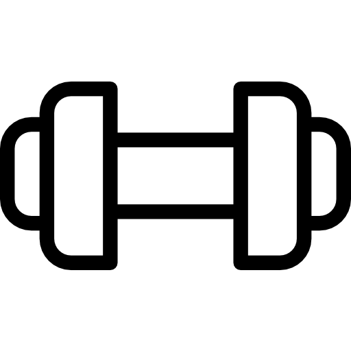 Dumbbell Kiranshastry Lineal icon