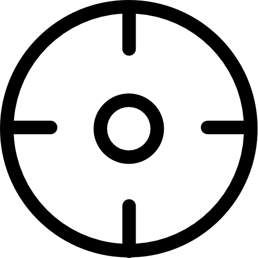 objetivo Kiranshastry Lineal icono