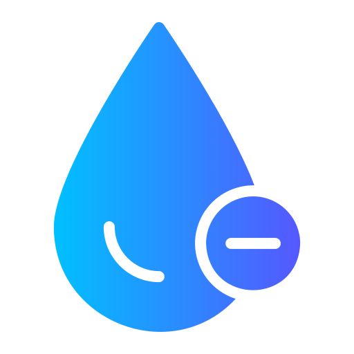 agua Generic gradient fill icono