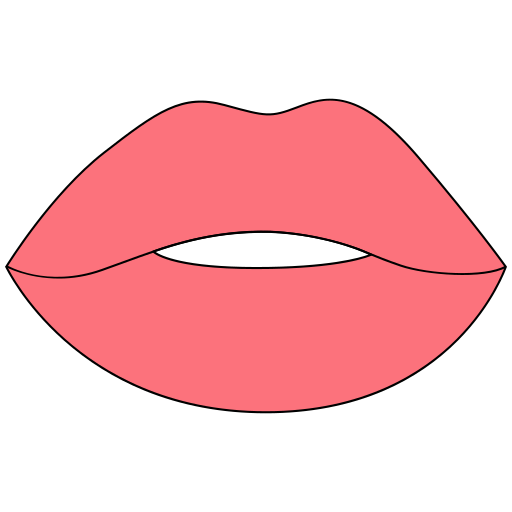 lábios Generic color lineal-color Ícone