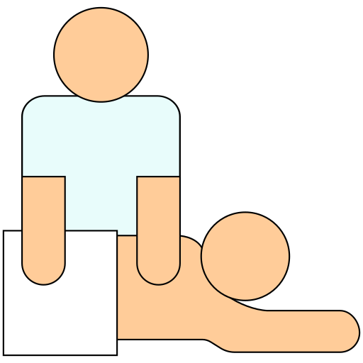 Massage Generic color lineal-color icon