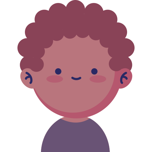 chico avatar Generic color fill icono