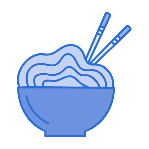 Noodle Generic color lineal-color icon