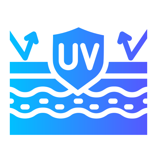 protezione solare Generic gradient fill icona