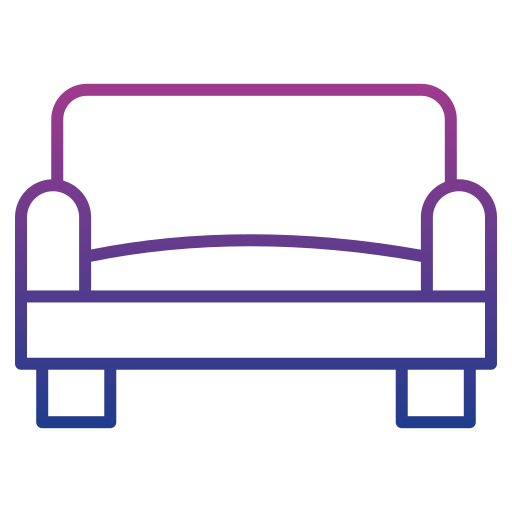 sofá Generic gradient outline icono
