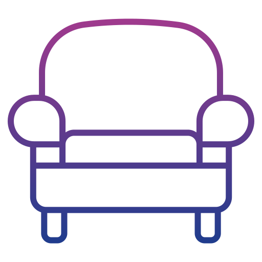 fauteuil Generic gradient outline icoon