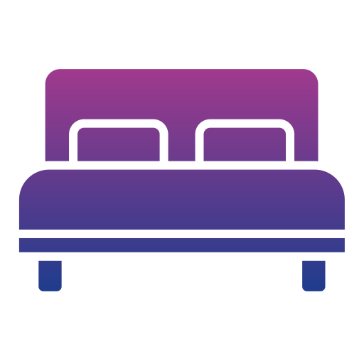 ベッド Generic gradient fill icon